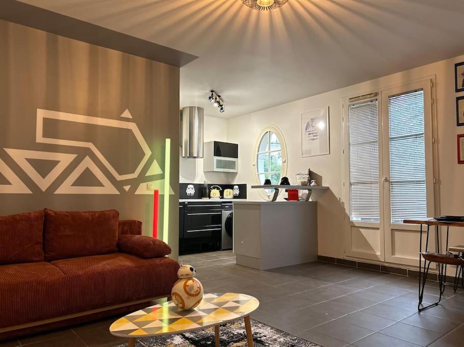 Once Upon A Time - 7Min From Disneyland - Free Private Parking - Self Checkin - Balcony - Barbecue Magny-le-Hongre Exterior photo